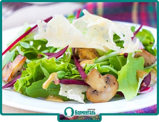 Диетическая карточка «Салат из грибов и овощей» участников 3-го сезона специального проекта «Я худею!» телеканала НТВ Диетическая карточка «Салат из грибов и овощей» участников 3-го сезона специального проекта «Я худею!» телеканала НТВ