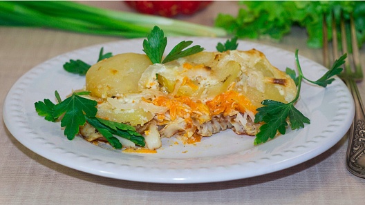 Диетическая карточка «Рыба запечённая под шубой» участников 3-го сезона специального проекта «Я худею!» телеканала НТВ Диетическая карточка «Рыба запечённая под шубой» участников 3-го сезона специального проекта «Я худею!» телеканала НТВ