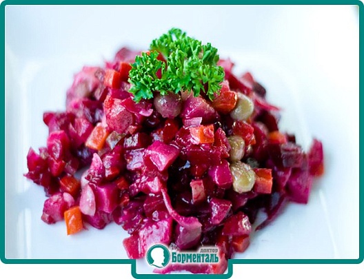 Диетическая карточка «Винегрет с сельдью, вымоченной в чае » участников 3-го сезона специального проекта «Я худею!» телеканала НТВ Диетическая карточка «Винегрет с сельдью, вымоченной в чае » участников 3-го сезона специального проекта «Я худею!» телеканала НТВ