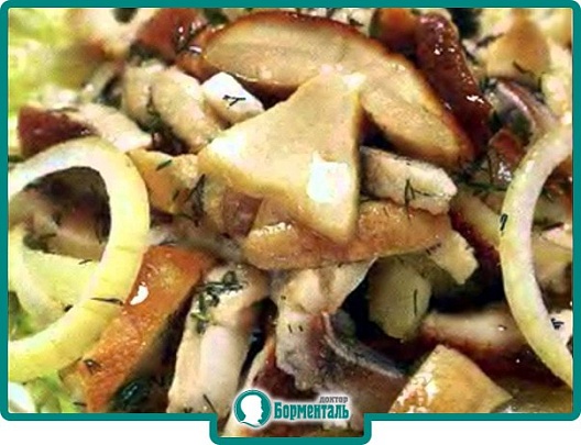 Диетическая карточка «Салат из грибов с сельдью» участников 3-го сезона специального проекта «Я худею!» телеканала НТВ Диетическая карточка «Салат из грибов с сельдью» участников 3-го сезона специального проекта «Я худею!» телеканала НТВ