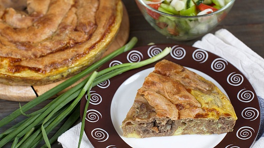 Диетическая карточка «Мясной пирог по-турецки» участников 3-го сезона специального проекта «Я худею!» телеканала НТВ Диетическая карточка «Мясной пирог по-турецки» участников 3-го сезона специального проекта «Я худею!» телеканала НТВ
