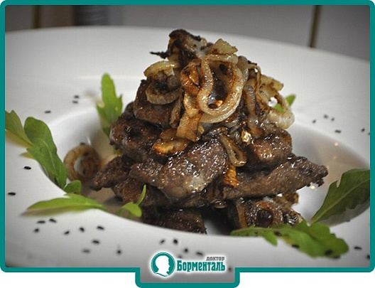 Диетическая карточка «Салат из печени с грибами» участников 3-го сезона специального проекта «Я худею!» телеканала НТВ Диетическая карточка «Салат из печени с грибами» участников 3-го сезона специального проекта «Я худею!» телеканала НТВ