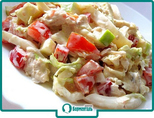 Диетическая карточка «Салат «Юбилей»» участников 3-го сезона специального проекта «Я худею!» телеканала НТВ Диетическая карточка «Салат «Юбилей»» участников 3-го сезона специального проекта «Я худею!» телеканала НТВ