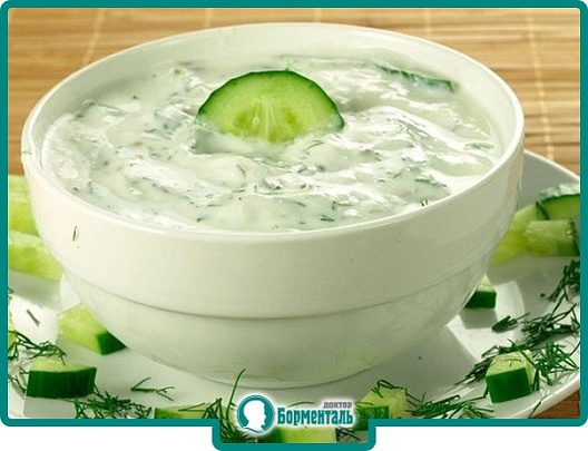 Диетическая карточка «Соус из огурцов с зеленью и чесноком» участников 3-го сезона специального проекта «Я худею!» телеканала НТВ Диетическая карточка «Соус из огурцов с зеленью и чесноком» участников 3-го сезона специального проекта «Я худею!» телеканала НТВ