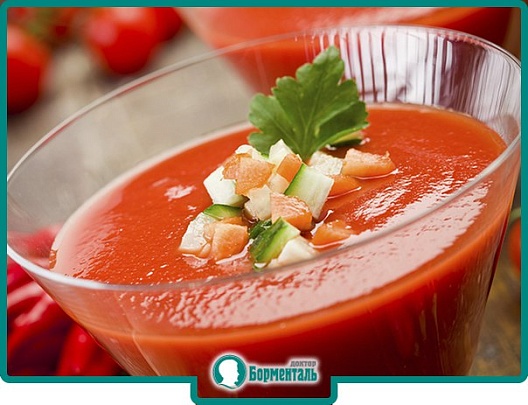 Диетическая карточка «Гаспачо» участников 3-го сезона специального проекта «Я худею!» телеканала НТВ Диетическая карточка «Гаспачо» участников 3-го сезона специального проекта «Я худею!» телеканала НТВ